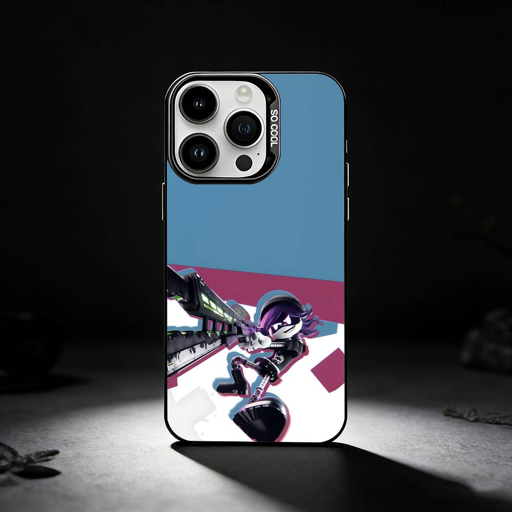 

M-Murder Game D-Drones Phone Case For iPhone 17,16,15,14,13,12,11 Plus,Pro Max,XS,Colored silver phone case iPhone12