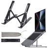 WEFOR Aluminium Alloy Portable Laptop Stand Support Base Notebook Stand For Macbook Pro Lapdesk Computer Laptop Holder Cooling