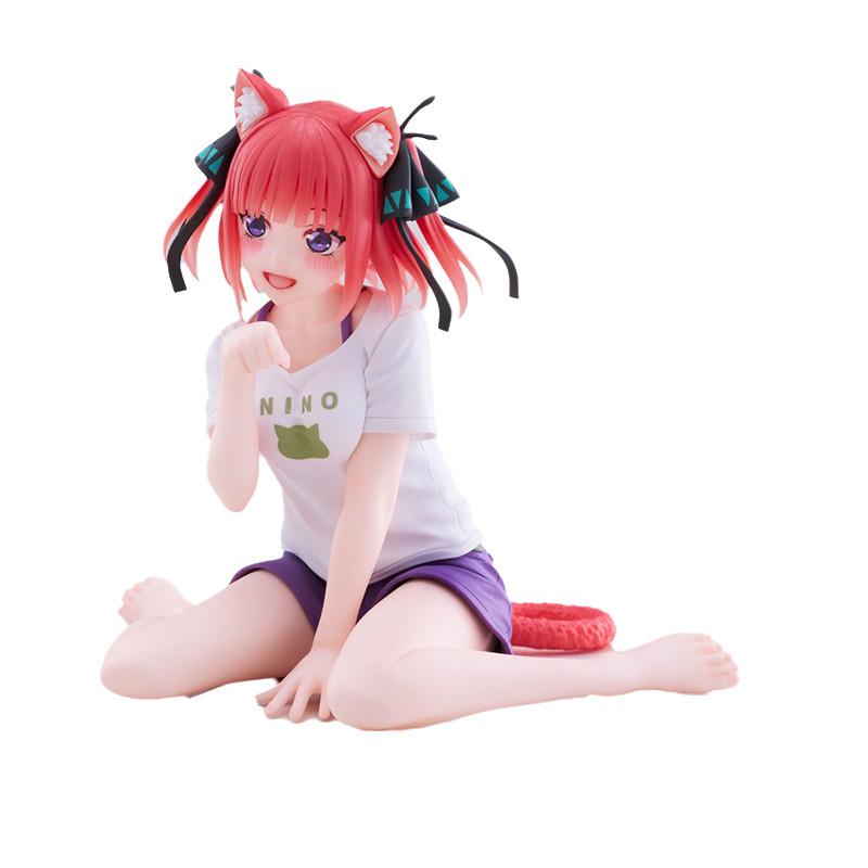 Quintuplets Quintessential The Ichika Nino Miku Itsuki Yotsuba Pvc Toy Model