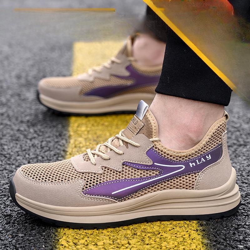 

Labor Insurance Shoes Are Smash-proof and Puncture-proof, Steel Baotou Breathable Safety Shoes, Labor Insurance Shoes for Men 36
