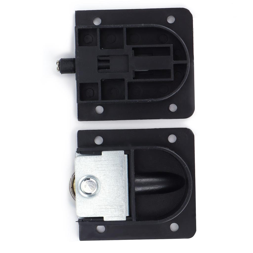 Rotella Silenziosa per Porta Scorrevole Puleggia in Plastica Nera con Cuscinetto Accessorio Ferramenta per Mobili