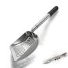 Metal Fireplace Ash Shovel Hollow Out Wood Stove Ash Sifter Iron Coal Shovel Fire Pit Tools For Fireplaces Outdoor Bbq Grills