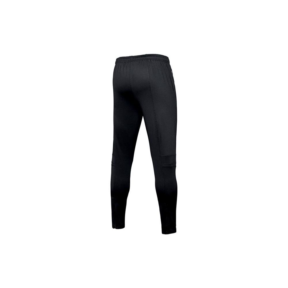 Under Armour Solid Color Logo Print Elastic Waist Sports Pants Men Bottoms Black 1343913-001