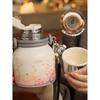 New Japanese Stainless Steel Insulated Water Bottle, European-Style Large-Capacity Thermos Cup, Outdoor Tea Brewing Cup for Girls and Students