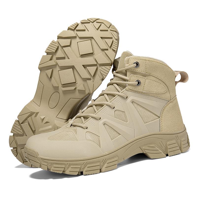 New Tactical Boots Large Size Breathable Non-slip Military Boots Outdoor Adventure Camping Hiking Shoes Hiking Shoes