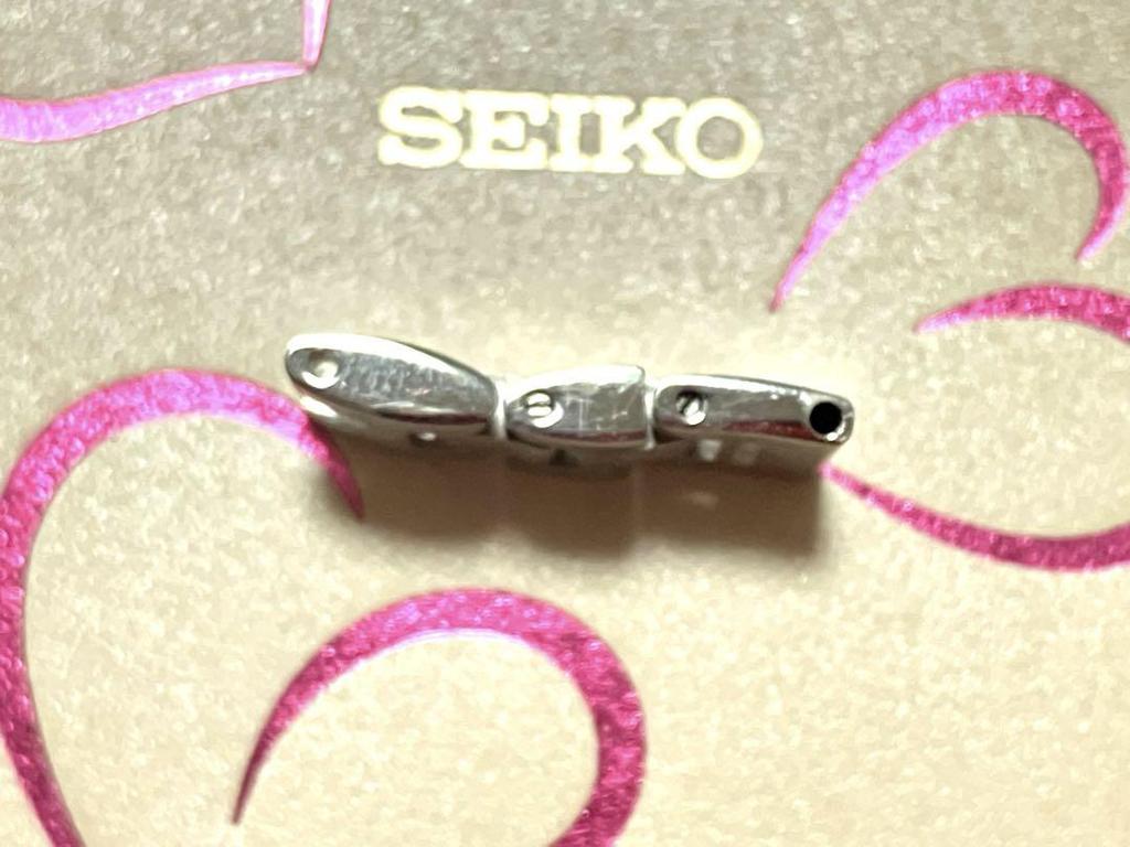 [USED] Genuine SEIKO LUKIA belt parts, 3-piece links