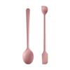 2/4Pcs Silicone Jam Spoon Scraper Heat Resistant Food Grade Non-Stick Kitchen Gadget for Baking Dessert Making