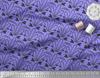 Soimoi Purple Japan Crepe Satin Fabric Tendril & Abstract Fabric Prints By Metre 42 Inch