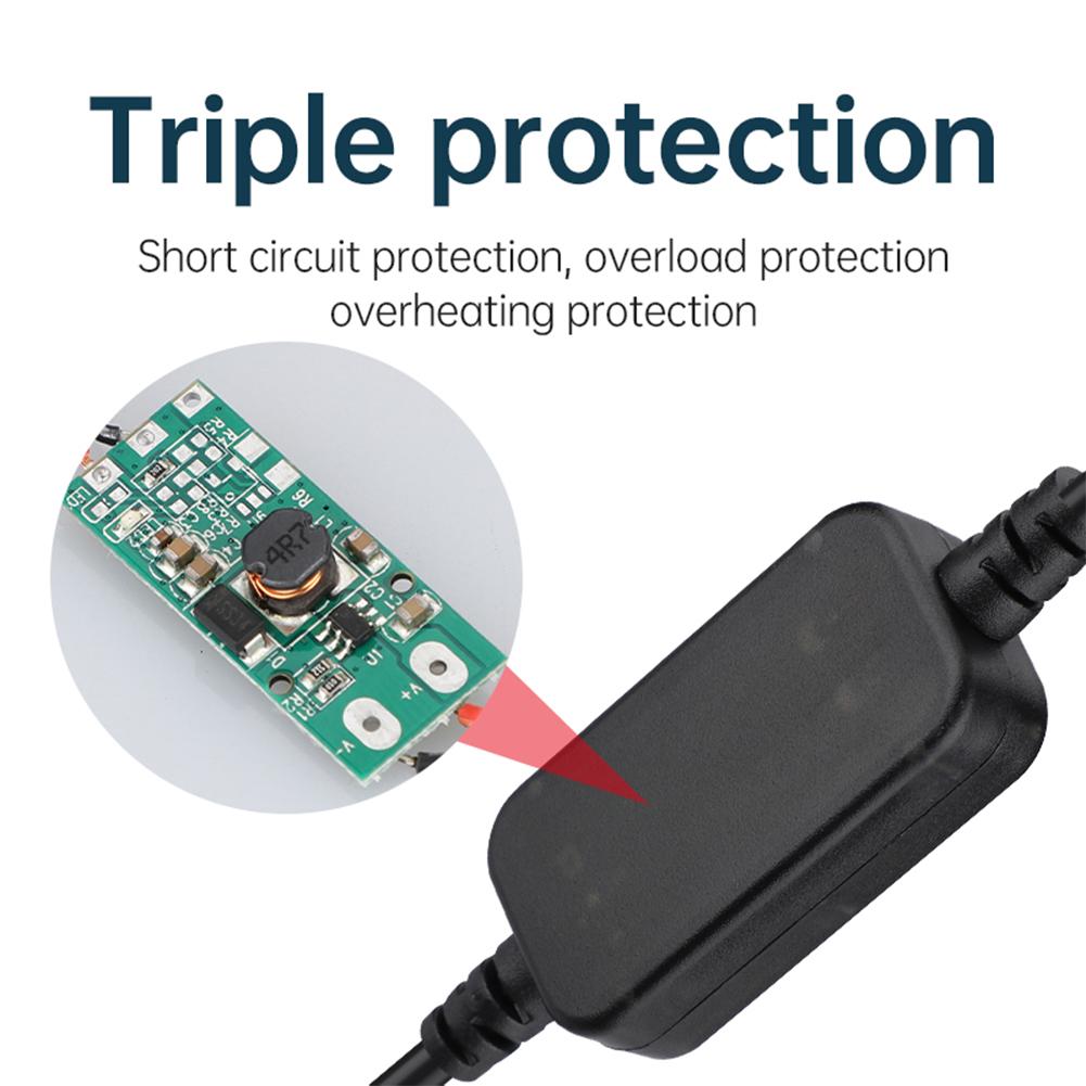 5V to 12V Cigarette Lighter Socket USB Male To Female Wired Controller Connector Adapter Car Electronics Accessories