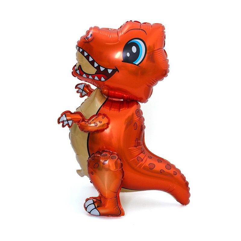 Baloane cu Folie de Aluminiu cu Heliu, cu Dinozauri 3D, Pentru La Mulți Ani, Jucării Anime, Cadouri Pentru Copii, Accesorii Petrecere