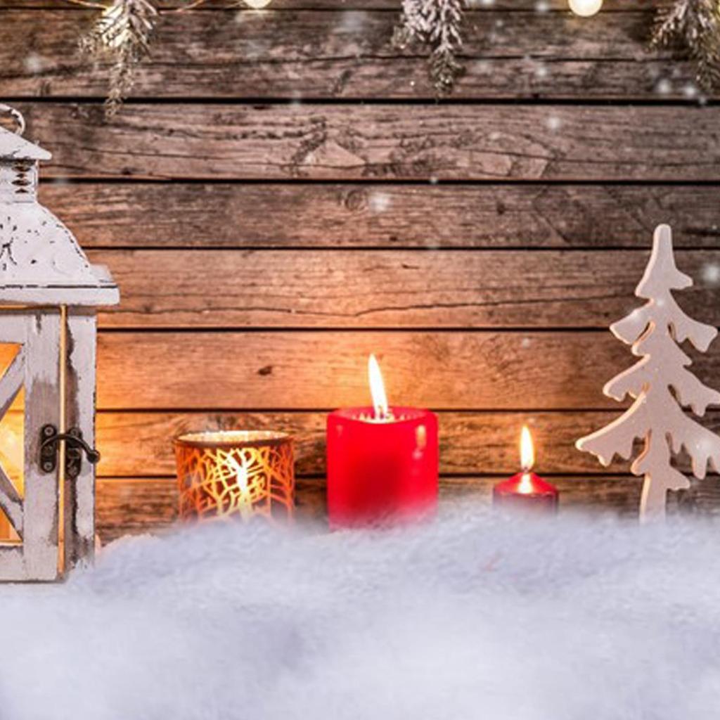 Falscher Weihnachtsschnee Rolle Weiche Weiße Verdickte Schneematte Schneedecke für Hintergrund