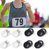 10Pcs Marathon Race Number Magnetic Race Bib Holders Running Fix Clips Number Belt Cloth Buckle Running Bib Clips