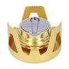 Portable Mini Picnic Stove Brass Spirit Burner for Outdoor Camping Hiking Backpacking BBQ