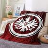 1PC Eintracht Frankfurt Patterned Flannel Blanket Suitable For All Seasons for Home Decor Warmth and Comfort Gifts Holiday Present