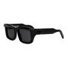 Dior Dekorativer Rahmen Sonnenbrille Unisex Sonnenbrille Schwarz DIORXPLORER-S2F/10A0-52