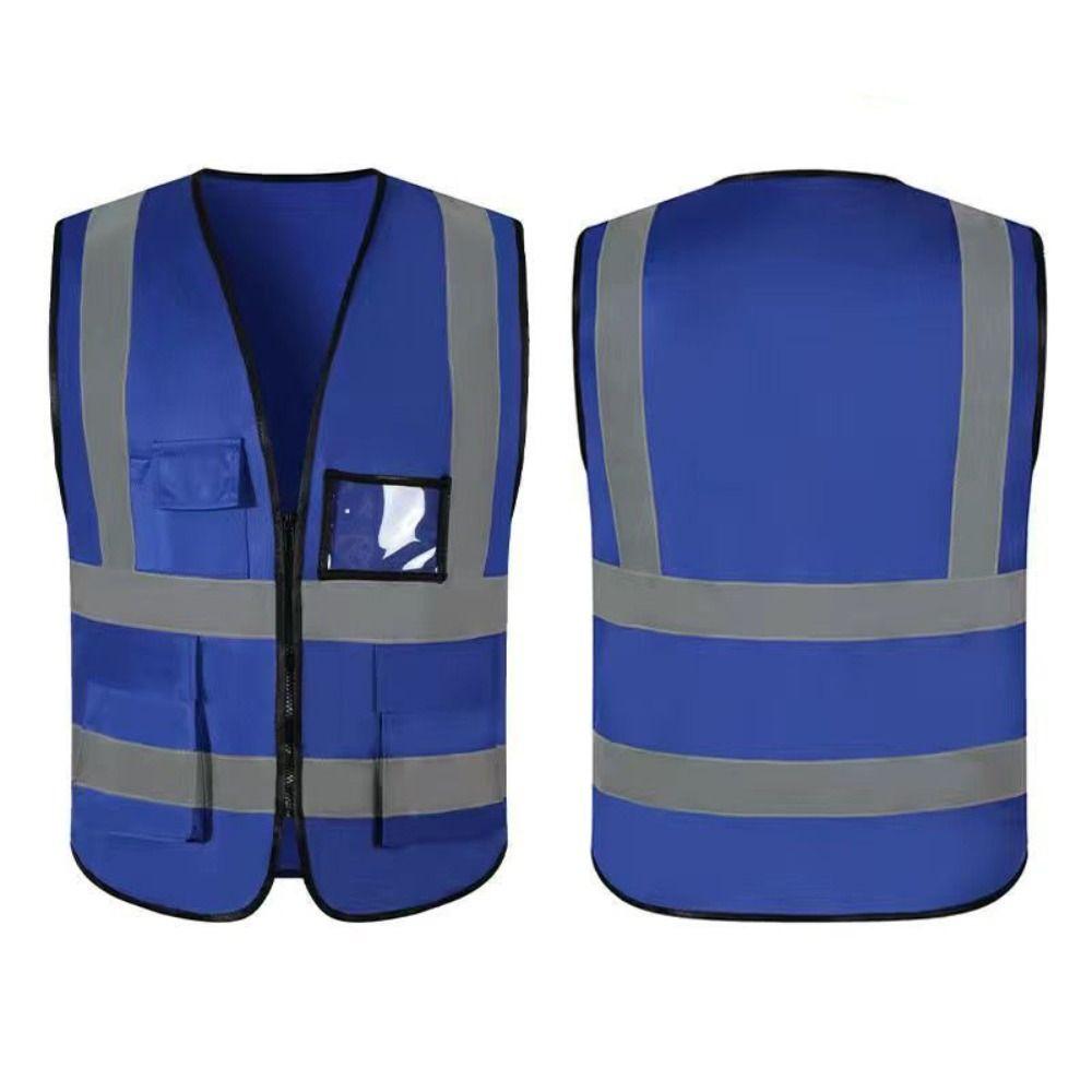 Breathable Traffic Waistcoat Wear Resistant Cycling Safe Jacket Reflective Safety Vest  Workwear