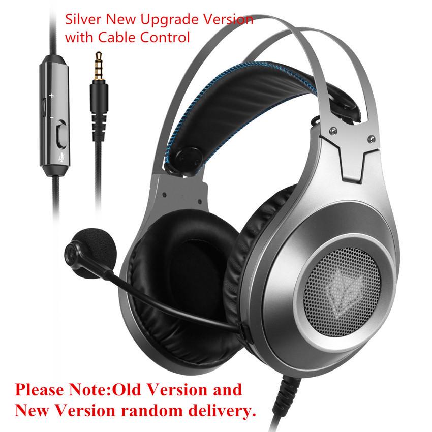 Cuffie PS4 Gamer Stereo Gaming Headset con microfono per PC / Nuova Xbox  One / Laptop acquista in modo economico — spedizione gratuita, recensioni  reali con foto — Joom