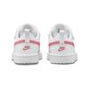 Nike Court Borough Low 2 PreSchoolV 'White Coral Chalk' (Unisex) White / Coral Chalk / Light Orange Kids' Skateboarding Shoes BQ5451 124