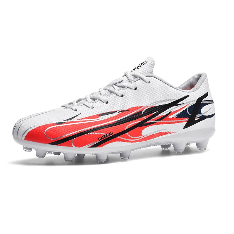 Mens Football Shoes  New FG/TF Training Football Boots Artificial Grass Lightweight Outdoor Sports Soccer Shoes for Man