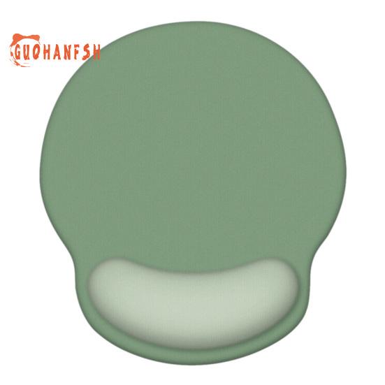 

Компьютерный коврик для мыши, высокоэластичный, эргономичный, подставка для запястий, нескользящий силиконовый водонепроницаемый однотонный коврик для игровой мыши для ноутбука, компьютерные аксессуары зелёный