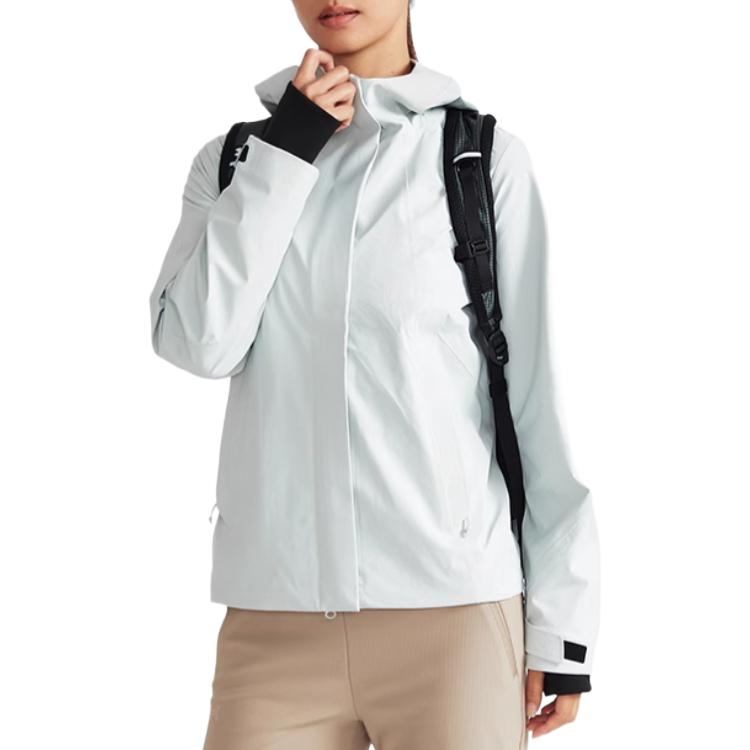 Under Armour Road Trip Windproof Warm Loose Comfortable Jacket Women Jacket Light-Gray 14325111-0045