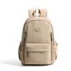 Schoolbag Casual Anti-splashing Nylon Bag Large Capacity Women's Backpack Trendy Outdoor Travel Bag Lightweight Student Schoolbag