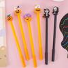 Halloween Cute Gel Pen with Pumpkin, Lantern, Bat, and Ghost Designs - Perfect for Students and Office Use