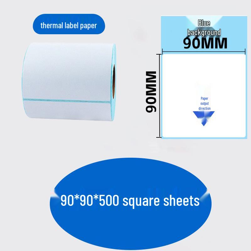 Durable Self-Adhesive Thermal Label Paper for Electronic Scales - Barcode Stickers (Sizes: 80x60, 50x40, 30)