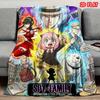 Spy Fake Family Print Flanelldecke, Hohe Qualität, Bequem für alle Jahreszeiten, Heimdekoration, Wärme und Komfort