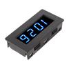Digital Frequency Meter Speedometer DC 8 to 15V 0.56 in 5 to 9999 RPM 4 LED Digital Display Frequency Tachometer Blue