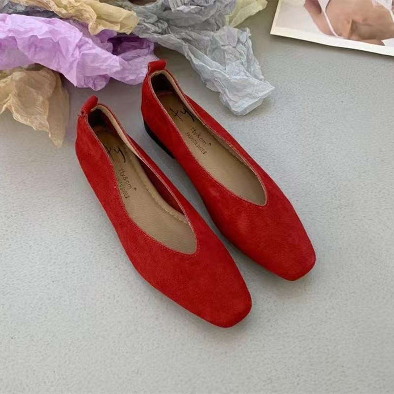 Fashion Bailamos Women Flats New Ballerinas Soft Leather Moccasins Slip On Retro Grandma Shoes Ladies mules Slippers Mujer