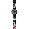 Swatch Flik Flak Feifei Series Quartz Movement 30 Meters Waterproof Unisex Swiss Watch 34.75mm Black Dial Plastic Case Fabric Strap ZFPSP064