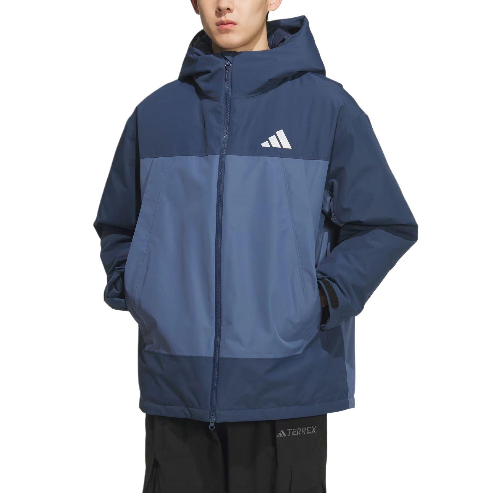 

Adidas Terrex Multi Tech Goose Outdoor Down Hooded Zipper Jacket Unisex Jackets KT-5006 L