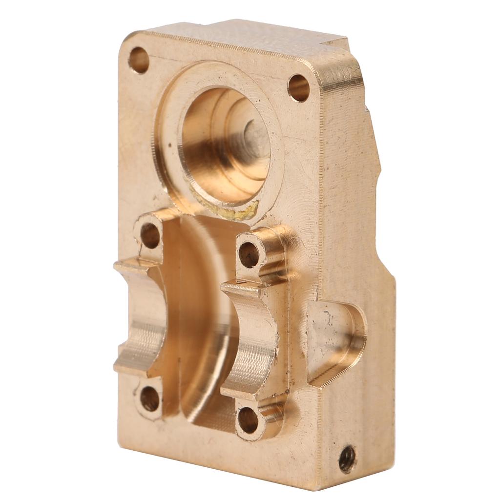 Brass Diff Axle Cover Counterweight WGuard Protection Plate Fit for Axial SCX24 AXI00002 90081