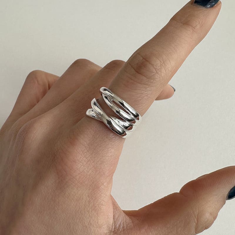 mosxe [925silver] Crochet ring