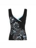 Y2K Millennium Spicy Girl Retro Floral Slim Fit V-neck Camisole for Women