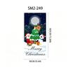 Santa Claus Christmas Hanging Cloth Background Decoration