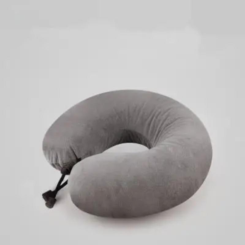 Natural Latex U-shaped Pillows Neck Pillow On the Airplane Ealth Care Orthopedic Massage Pillow for Travel
