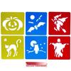 PP Kids' Painting & Drawing Stencil Set - Hollow Plastic Outline Templates for Beginners