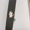 Playful Cat Fishing Brooch Adorable Alloy Pin Lightweight Design For Kids Adults Fashion Accessory With Colorful Fish Charm