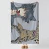 Anime BBeastars Throw Soft Warm Flannel Blanket Multiuse Throw for Bed Sofa Office Air Conditioning Nap Blanket