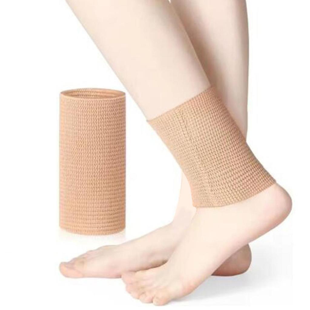 Unisex Ankle Gel Sleeves Skate Sock Padded Compression Sleeve for Figure Skating Ice Hockey Riding Ski Ankle Protection