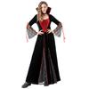 European and American Halloween witch devil costume adult cos stage performance costume medieval dress costume