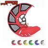 Front Brake Disc Rotor Guard Cover Protector For HONDA CR125R CR250R 04-07 CRF250R CRF450R 04-22 CRF250X CRF450X 04-17 CRF250RX