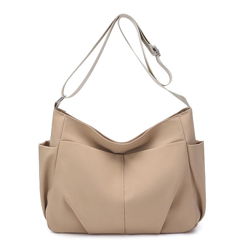 

Large Capacity Crossbody Bag Multi-Pocket Shoulder Bag Waterproof Nylon Crossbody Bag хакі