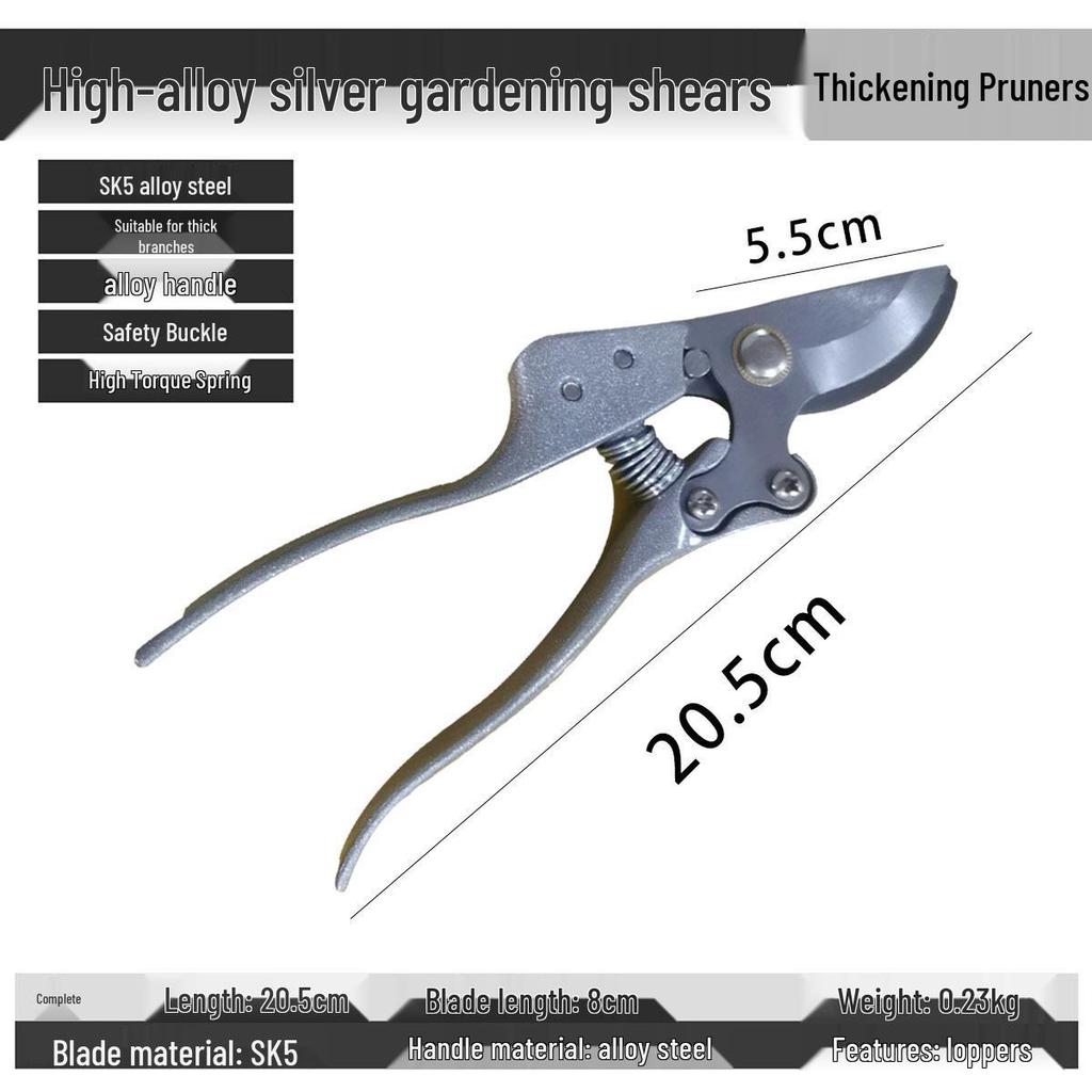 Garden Pruning Shears for Fruit Trees and Flowers - Labor-Saving and Powerful for Trimming Branches