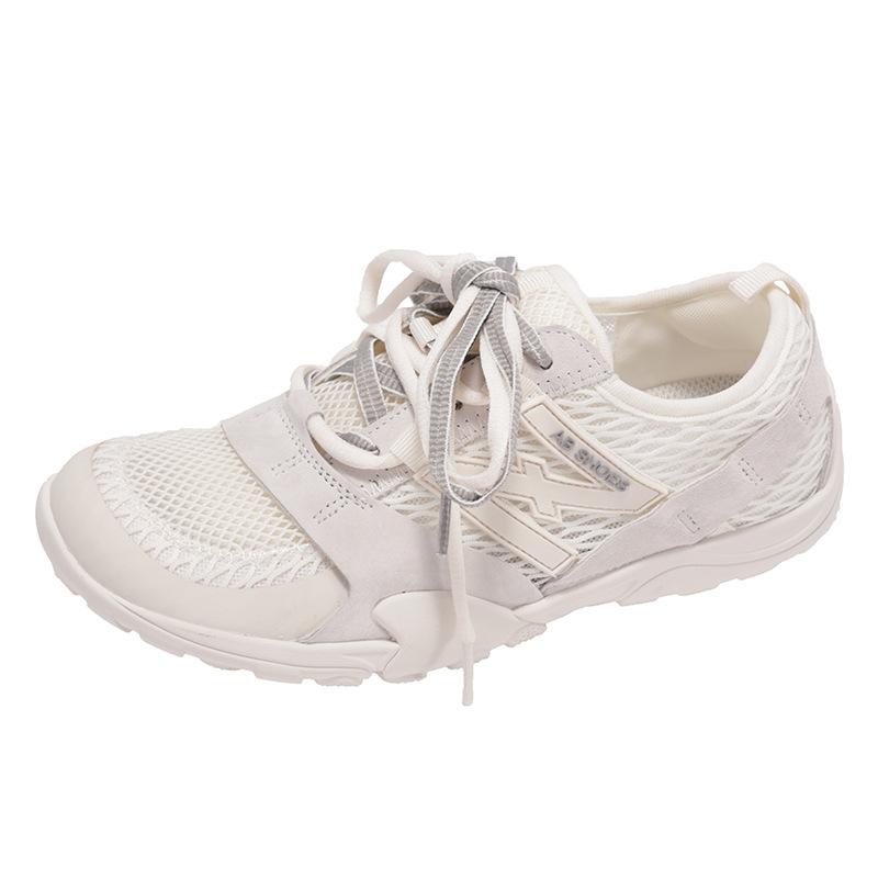 

[Fanfuna] Mesh shoes breathable outdoor versatile casual shoes summer 2025 new Korean version of soft-soled sports shoes 40