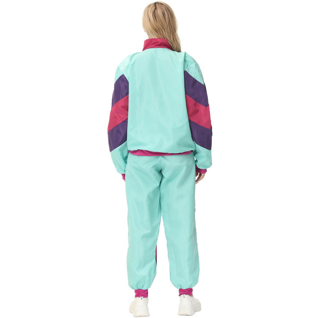 Music Festival Festival Performance Baseball Uniform European and American Retro Era Carnival Party Hip Hop Stage Performance Uniform