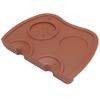 Silicone Coffee Tamper Pad Anti Slip Soft Tamper Mat Heat Resistant Corner Tamping Mat for Home