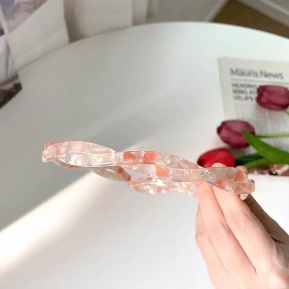 Women s Mixed Pattern Point Spring Hair Headband A5192_Beige FREE